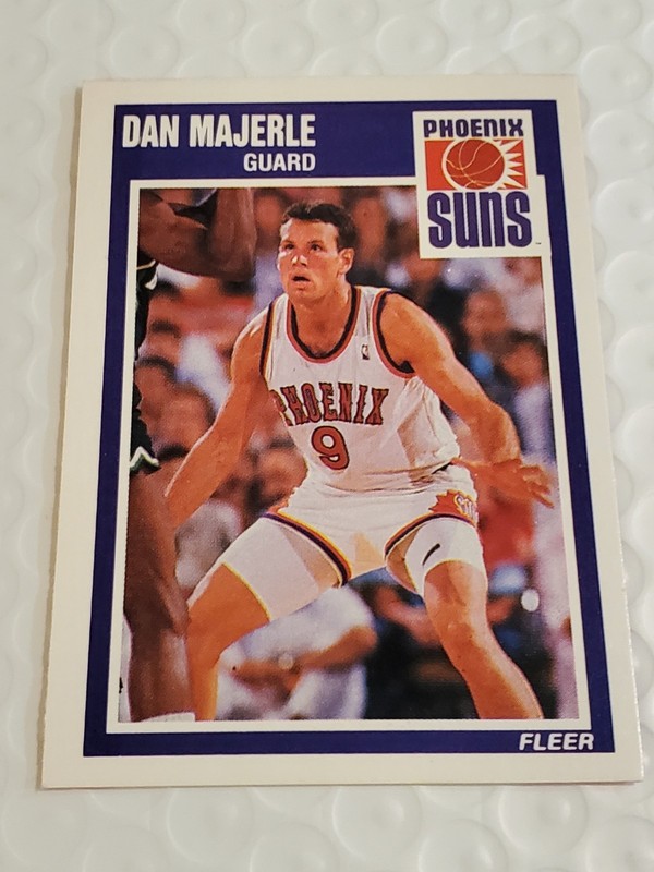 1989 Fleer Dan Majerle #124 (RC) - Phoenix Suns  - Central Michigan - Free Ship!