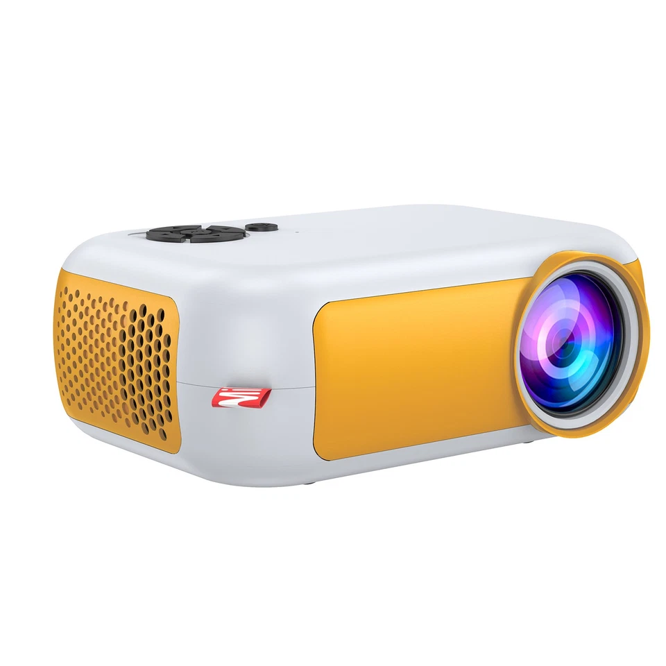 Mini LED Projektor Heimkino Beamer Film Für Outdoor-Filmvorführungen HDMI USB DE