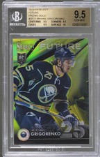 2013-14 Select Future Gold Prizm 7/10 Mikhail Grigorenko BGS 9.5 GEM MINT 0c3