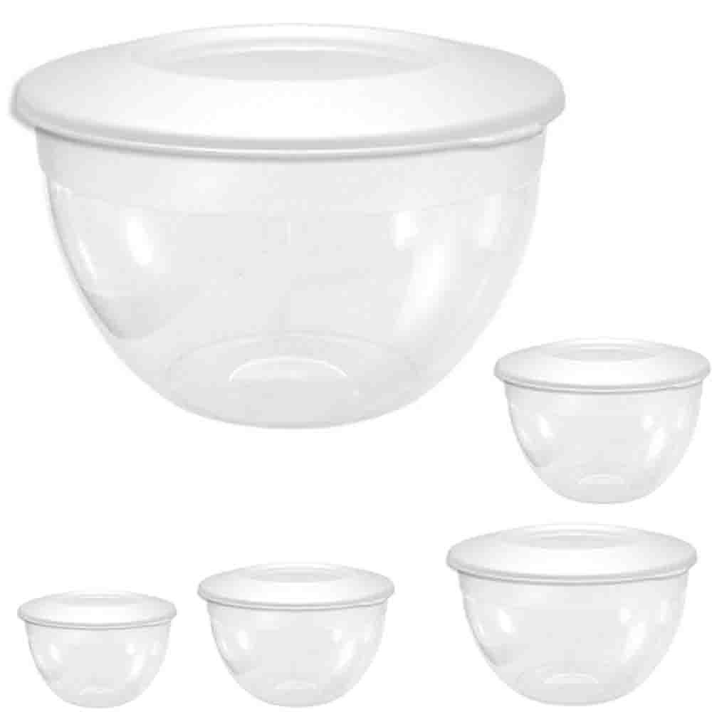 1/2/3 Stück Küche Backen Kochen Lebensmittel Behälter Kunststoff Pudding Dampfgarer mit Deckel