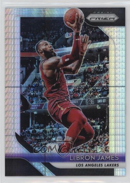 2018-19 Panini Prizm Hyper Prizm LeBron James #6 0wg1