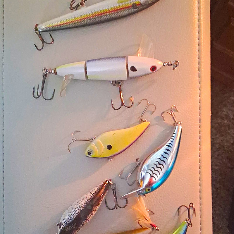 Rapala Jerkbait And Wiggle Wart With Several Other Baits Thrown In