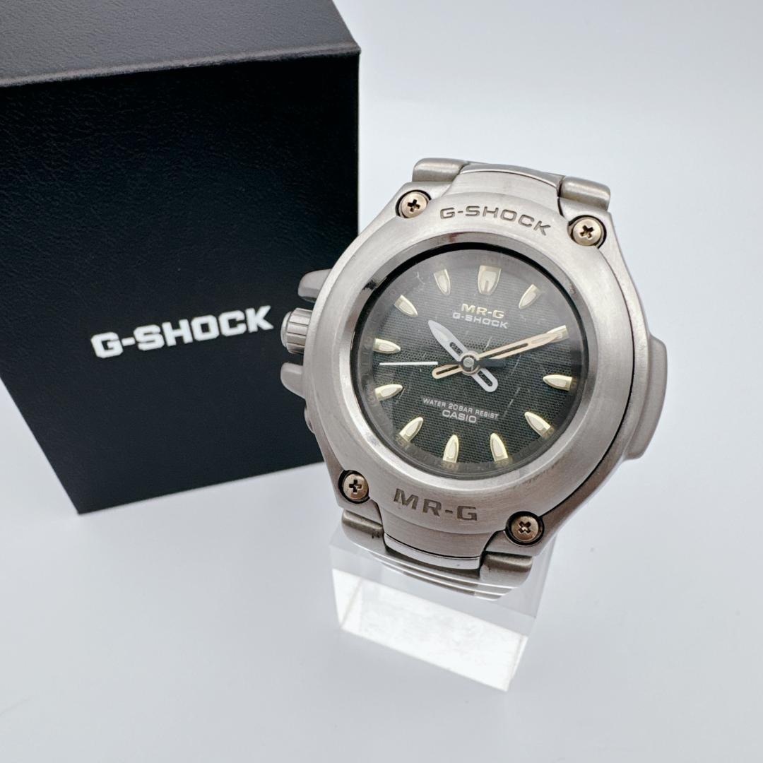 【美品】 CASIO　G-SHOCK　MRG-121T　希少モデル Casio G Shock MRG 121T Titanium Rare Vintage MR G Series