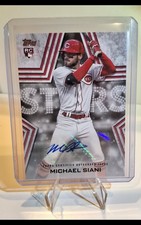 Michael Siani 2023 Topps Baseball Stars Autographs Cincinnati Reds Auto #BSA-MSI