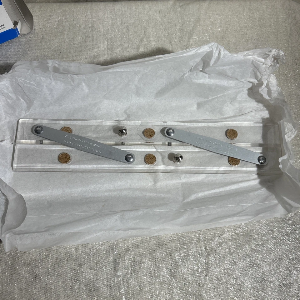 C-THRU RULER COMPANY FOLDING PARALLEL RULE 1500-12 INCHES WITH ORIGINAL BOX - Image 2 of 3