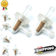 Inline Fuel Filter - Universal Small 90 Degree Fuel Filters Pack Of 2 For 14... Inline Fuel Filter - Universal Small 90 Degree Fuel Filters Pack Of 2 For 14...