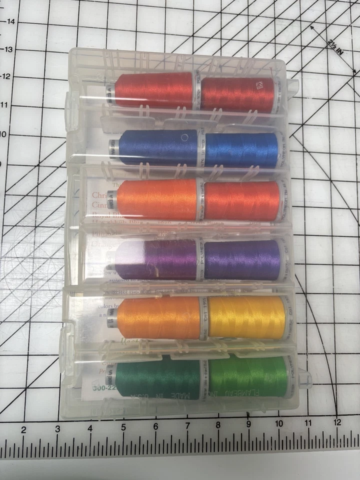 Madeira Polyneon Primary Colors Thread Kit – Barely Used – Excellent Condition - Image 3 of 3