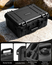 Starlink Mini Case Waterproof Hard Shell Travel Case Custom Foam Shockproof Dish