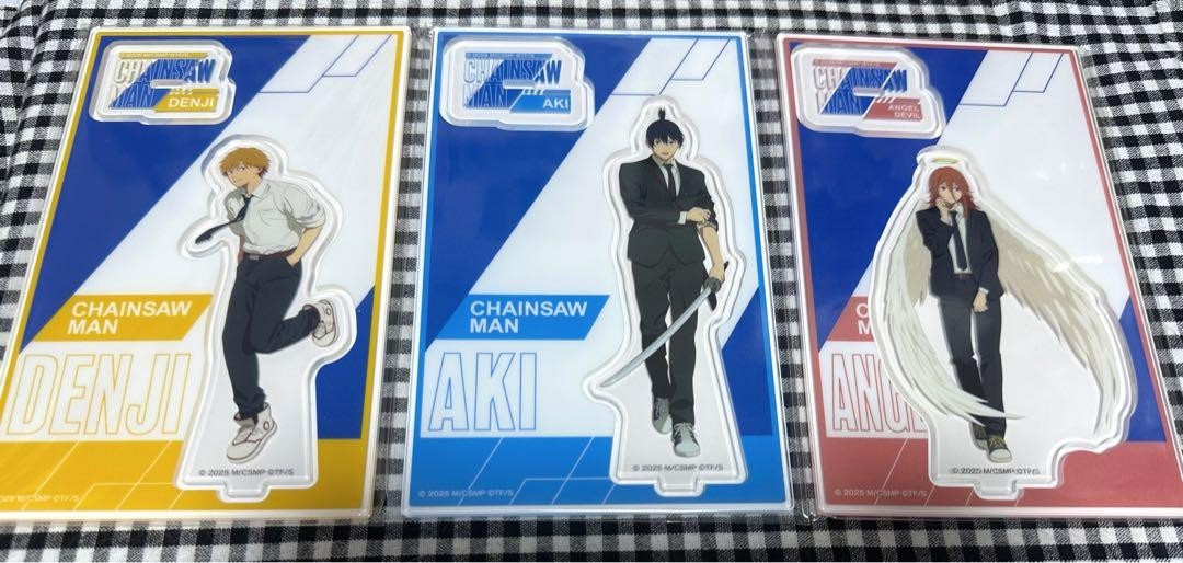 Chainsaw Man Reze Chapter Acrylic Stand Aki Hayakawa Angel Devil Denji set of 3