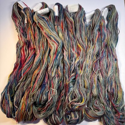 COLINETTE  SKYE YARN - 8 Hanks - Aran Wool Twist ''Toscana'' 164 Yds ea NOS