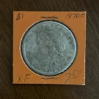 Morgan 1878 Carson City Silver Dollar $1 XF Circulated US Coin