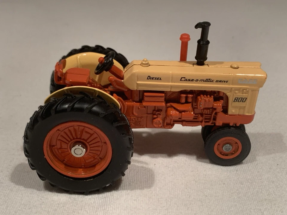 ERTL CASE 800 TRACTOR DIECAST 1991 FARM CLASSICS IH CASE-O-MATIC 1:43 O SCALE - Image 4 of 4
