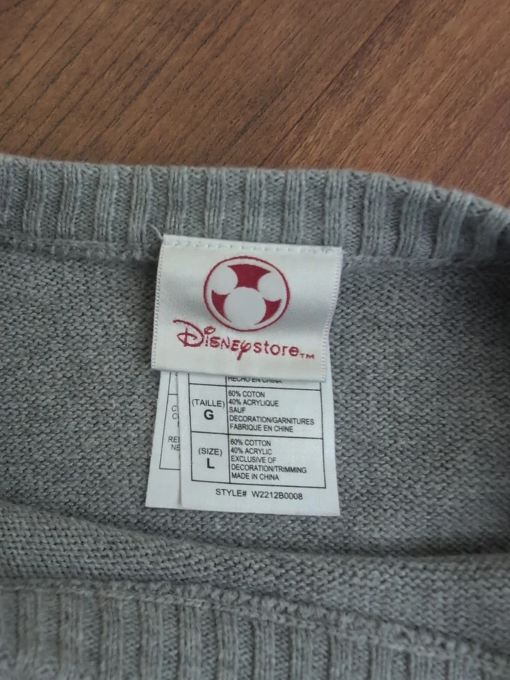 Suéter Vintage Disney Store Pixar Cars Niños GRANDE Rayo McQueen Carreras Foto 2 de 4