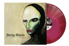 MArilyn Manson vinyl pink red swirl One Assas...