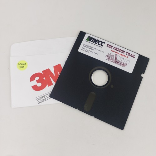 MECC The Oregon Trail for Apple II+ IIe IIc IIGS - NEW Disk v1.4 - Picture 4 of 4