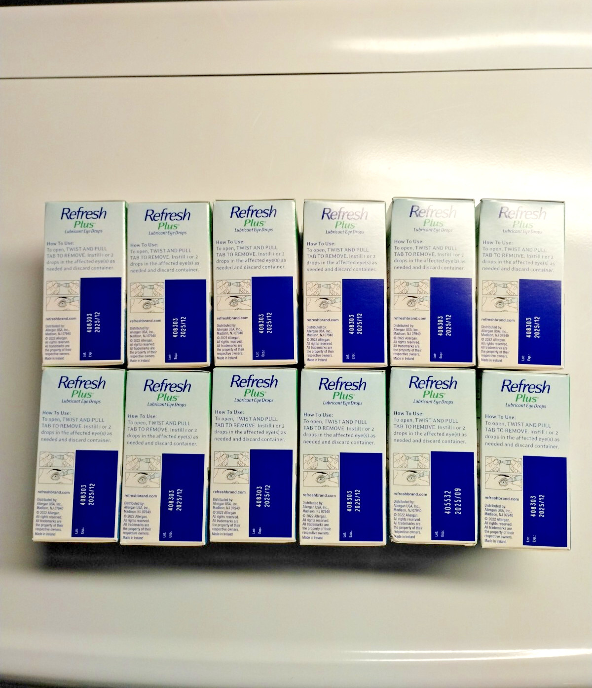REFRESH Plus Lubricant Eye Drops - Pack of 30