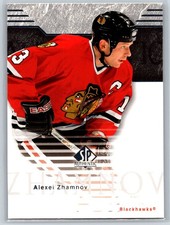 2003-04 Upper Deck SP Authentic Alexei Zhamnov Chicago Blackhawks #16