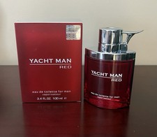 Myrurgia Yacht Man Red Eau de Toilette Spray Men 3.4 oz 100ml NIB