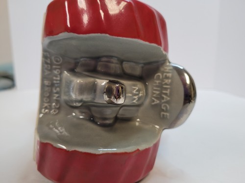 Vintage Ceramic Ezra Brooks Fordson Tractor Bourbon Decanter Heritage - Picture 10 of 12