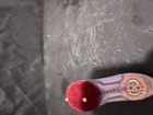 Shoe-Shaped Pin Cushion Plastic with Red Velvet Top, Decorative Flower Detail — photo 6
