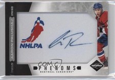 2011-12 Limited Phenoms Silver Spotlight 9/49 Aaron Palushaj #206 Auto 5r8