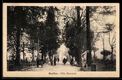 Ansichtskarte Avellino, Villa Comunale 