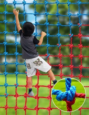 Climbing Cargo Net, Polyester Playground Climbing Net, Heavy Duty Large Military