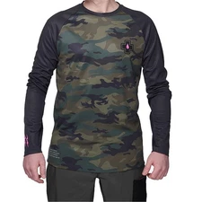 Muc-Off Premium Riders Men's Jersey - Long Sleeves - Camo - Medium 20681