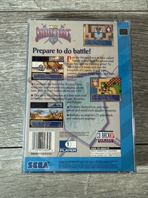 Shining Force CD (Sega CD, 1994) Authentic & Complete w/ Reg Card (Water Damage)