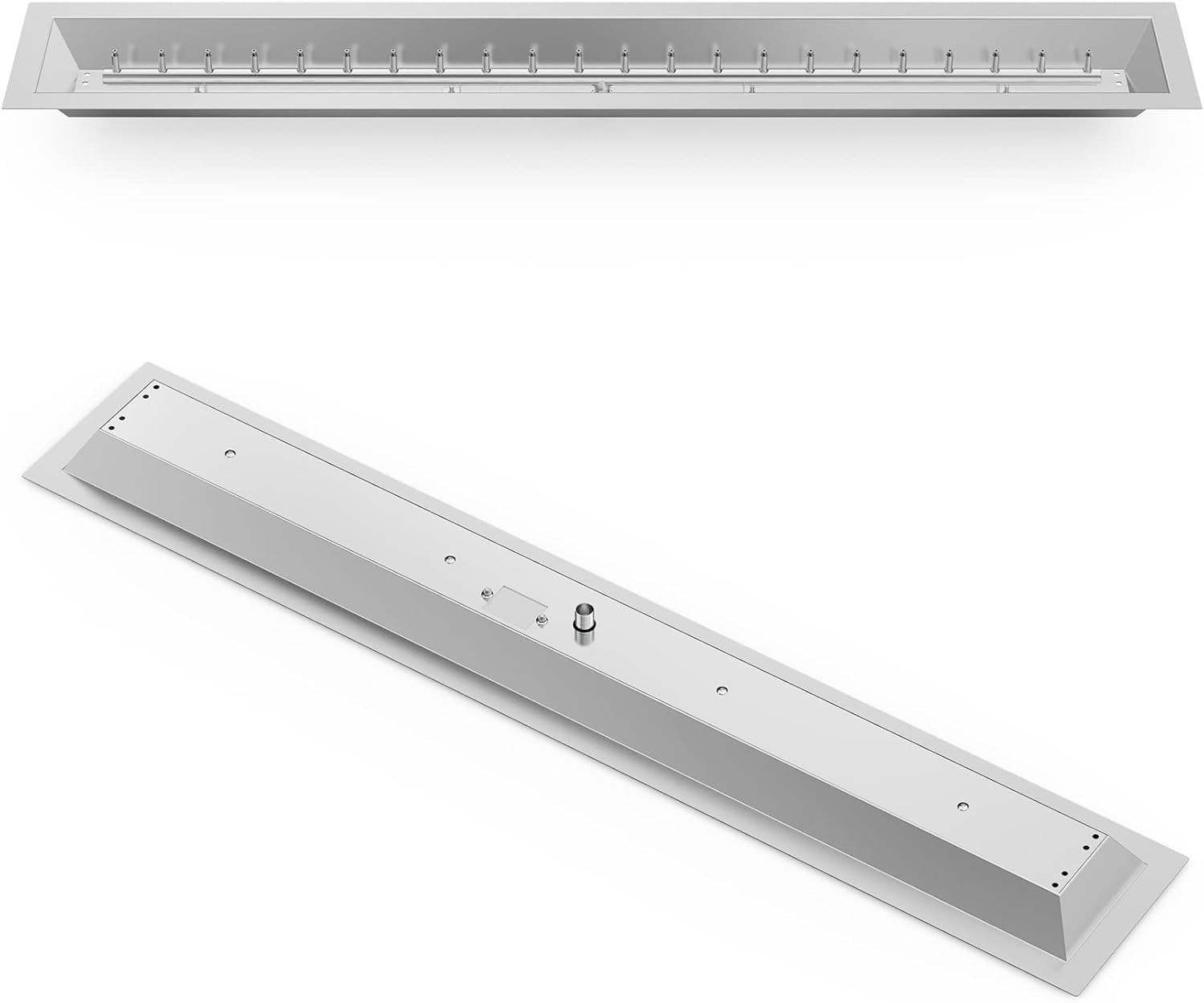 Stanbroil 48" x 6" Linear Drop-in Fire Pit Jet Burner Pan
