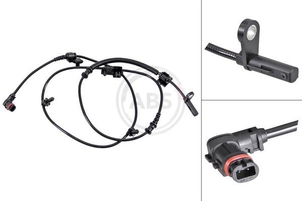 A.B.S. Sensor, Raddrehzahl 31708 FüR Chrysler Jeep-image