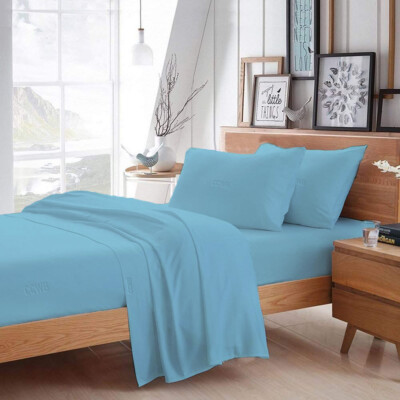 CCWB 100% Egyptian Cotton Extra Deep Pocket 4PC Sheet Set Solid 800 Thread Count