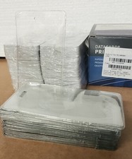 Mylar 10ml CR80 Sticki Cards for Proximity Badges, 200ct w/20 Clear Badge Holder
