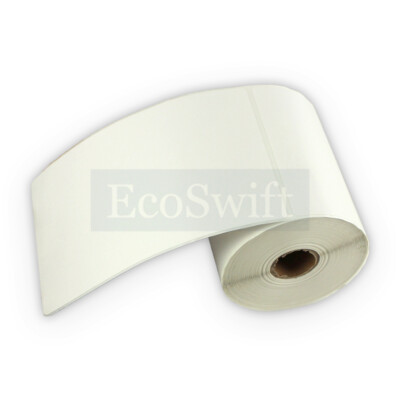 Rotoli Etichette Per Eltron 2844 4 Rotoli Etichette Termiche 4x6 - 1000 Etichette Totali, Per Stampanti Zebra/Eltron 2844 Rotoli Etichette Zebra Eltron