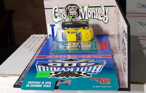 🏆Racing Champions 1997🏁MONTE CARLO Pace Car Yellow &Wht w/Stand🔥Brickyard 400 - Picture 4 of 7