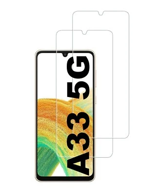 2x Samsung Galaxy A33 5G Displayschutz Panzerfolie Schutzglas 9H Schutzfolie - Bild 1 von 4