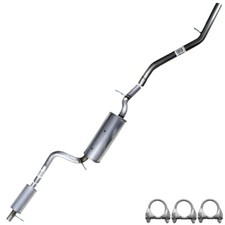Stainless Steel Cat-back Exhaust System kit fits: 2004-2009 Mazda 3 2.3L