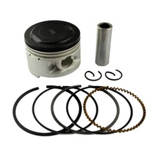 Kit de pistones y anillos 49,25 mm +25 para Yamaha XV250 Virago 250 V-Star Route 66 88-18