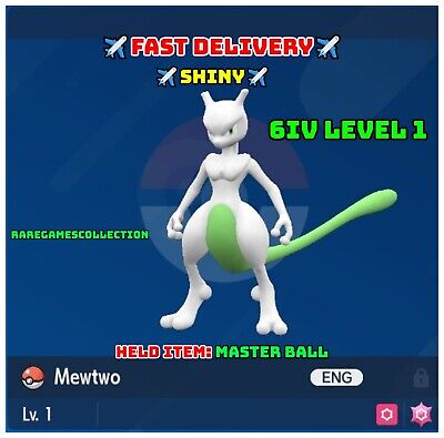 Mewtwo • Competitive • 6IVs • Level 100 • Online Battle-ready