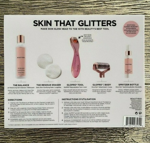 Beautybio skin that glitters set brand new! retail 199$ - Picture 2 of 3