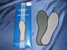 Shoeboys Sz. 38 Fresh Active Comfort Insole Soles With Active Charcoal New