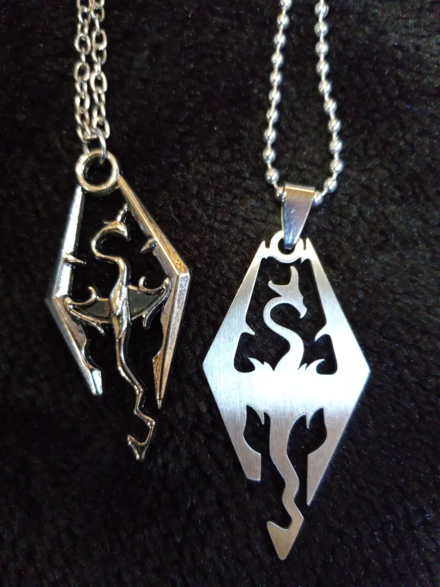 Skyrim dragon necklace online