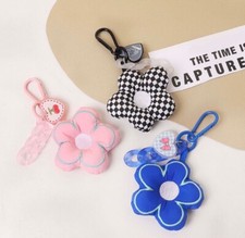 1PC Pom Pom Key Chain Cute Flower Ball Bag Handbag Car Pendant Charm Keyring