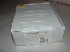 Fishman Fluence PRF-BS4-SW2 4 String Bass Soapbar Pickup Set 3 Voices (White)