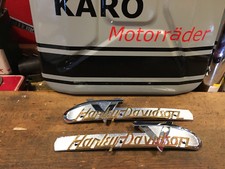 61814-55T CHROM/GOLD HARLEY® SELBSTKLEBENDE TANKEMBLEME PANHEAD® HYDRA GLIDE®