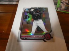 Alvin Guzman Arizona Diamondbacks 2022 Bowman chrome refractor  #356/499 Mint