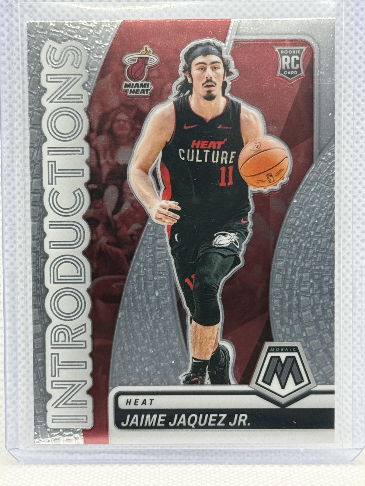 2023-24 Panini Mosaic #17 Jaime Jaquez Jr. Introductions