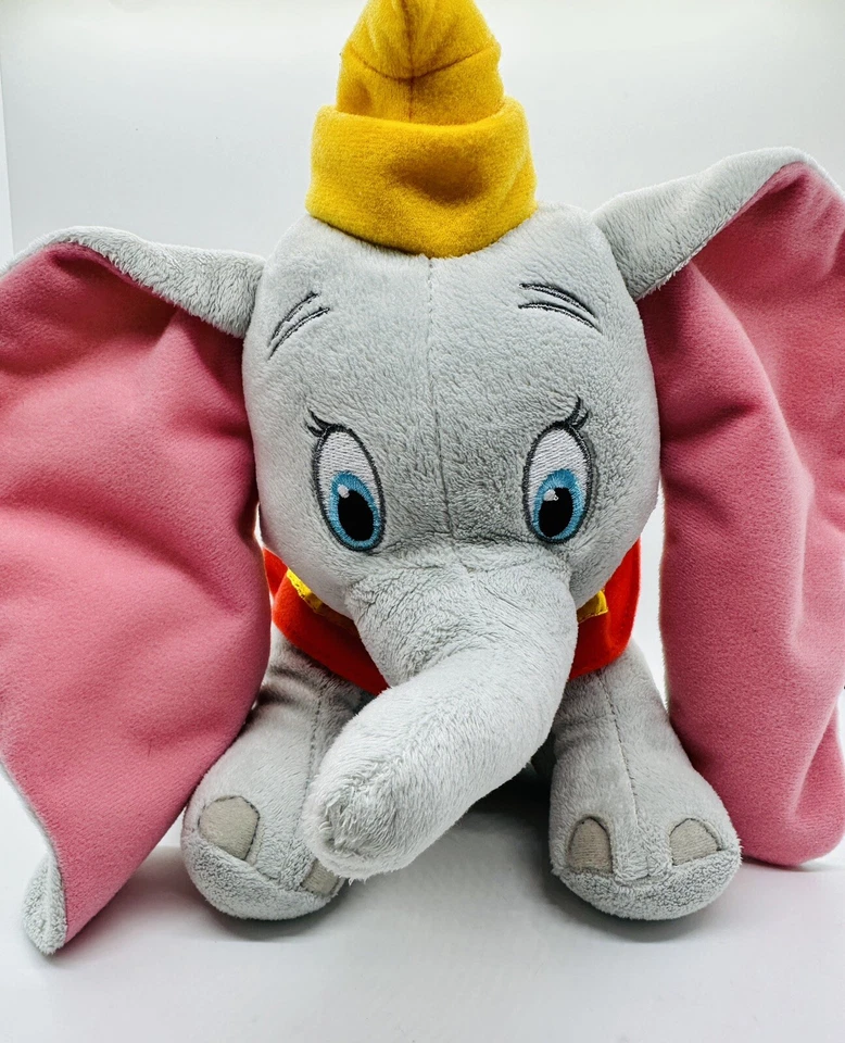 Disney Dumbo Plush Elephant Khols Cares Disney 12 inch 2014 Gray - Image 2 of 4