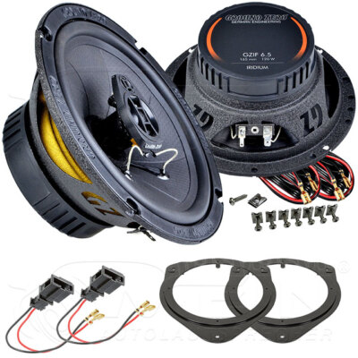 GROUND ZERO LAUTSPRECHER für AUDI A1 8X 2010-2018 Heck Hinten 2-Wege 120W #AEUE