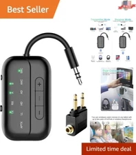 Portable Bluetooth 5.4 2-in-1 Transmitter/Receiver - Connect Anywhere, Anytime